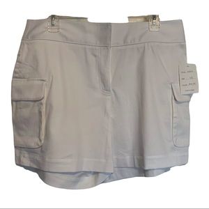 NEIMAN MARCUS White Shorts, Women’s, Sz 12, Flat Front NEW With Tag